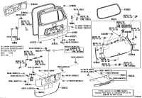 6700560F90-PANEL SUB-ASSY, BACK DOOR
