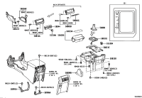 588210G030-PANEL, CONSOLE, UPPER
