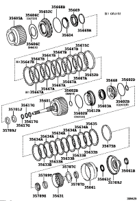 3506171010-HUB SUB-ASSY, FORWARD CLUTCH