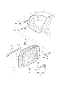 L8KD833051-Door assy-rr, lh