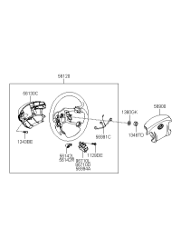 COVER ASSY-STEERING WHEEL LWR