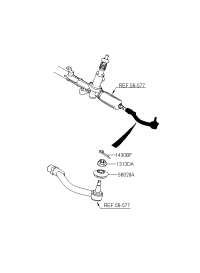 568283K000-COVER-DUST TIE ROD END