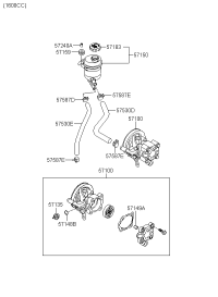 571001Z100-PUMP ASSY-POWER STEERING OIL