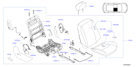 874183DG0A-Handle, seat back recl