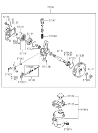 5713022500-PULLEY-POWER STEERING PUMP