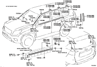 755350G010-Moulding, windshield, outside lower