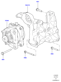 LR057604-ALTERNATOR, 12V 80A 4PK, TOYOTA
