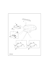 C00016979-LAMP ASSY, LICENSE PLATE