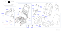 870501YP0B-Seat assy-front, lh