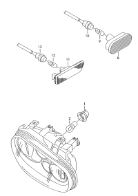 3B0949117C-Lamp blanking