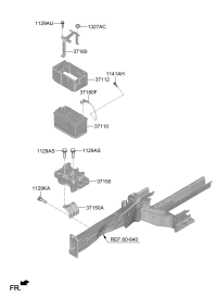 37112S3800-Insulator, battery
