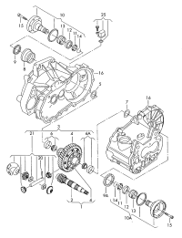 02T409143-Gear set w/balanceshaft