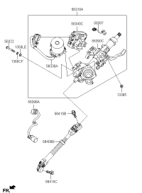 56310E0600-COLUMN ASSY-STEERING