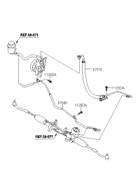 575100U000-HOSE ASSY-P/S OIL PRESSURE