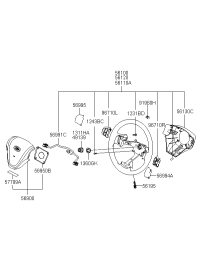 561100M500FZ-WHEEL ASSY-STEERING