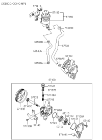 571002E000-PUMP POWER STEERING