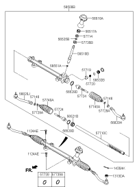 BELLOWS-STEERING GEAR BOX