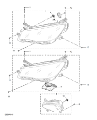 10831597-Head lamp assy