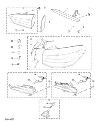 10477818-Lamp assy, tailgate side