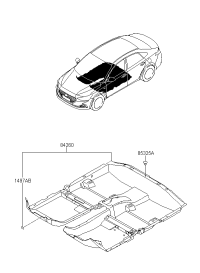 84260J4000-CARPET ASSY-FLOOR