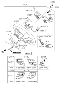 561004Q200YDA-WHEEL ASSY-STEERING