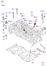 AG9E6C032BA-ENG SUB ASSY (HEA