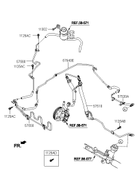 HOSE ASSY-P/S OIL PRESSURE