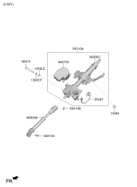 56310J1000-COLUMN ASSY-STEERING