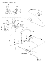 575102F100-HOSE ASSY-P/S OIL PRESSURE