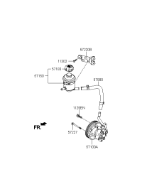 RESERVOIR ASSY-POWER STEERING