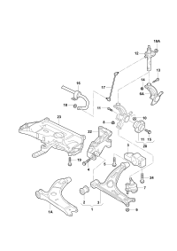 1KD407151-TRACK CNTRL ARM FRT RH AUDI-Q7