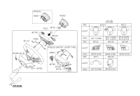 561201M000WK-Cover assy-steering wheel lwr