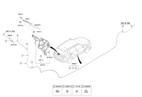 98700S6500-Motor & linkage assy-rr wpr