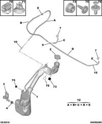 643232-WIPER WASHER TANK CAP