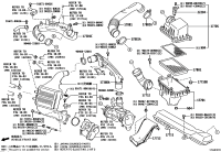 9611110730-CLAMP(FOR AIR CLEANER HOSE, NO.1)