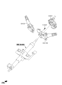 934100U001-SWITCH ASSY-ILLUMINATION CONTROL
