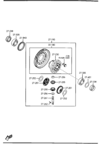 FNE627190D-DIFF. & RING GEAR