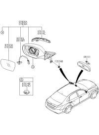 957903N000-CAMERA ASSY-SIDE VIEW,RH