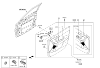 82308C9550NYA-PANEL ASSY-FRONT DOOR TRIM,RH