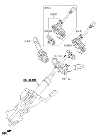934902P300-CONTACT ASSY-CLOCK SPRING