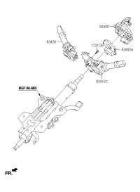 934103S131-SWITCH ASSY-LIGHTING & T/SIG