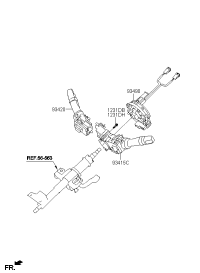 934102Z030-SWITCH ASSY-LIGHTING & T/SIG