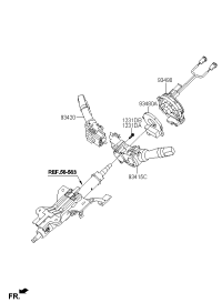 934102M010-SWITCH ASSY-LIGHTING & T/SIG