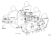 8492208020-SWITCH, FRONT POWER SEAT