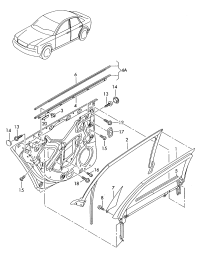 8E0853763G-Weatherstrip, w/strip