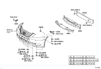 5213150070-REINFORCEMENT, FRONT BUMPER