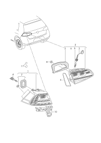 L5GG945207-LED taillight