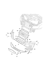 L8R0807107CGRU-Bumper plate