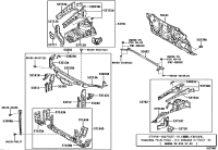 BRACE, RADIATOR SUPPORT, UPPER RH