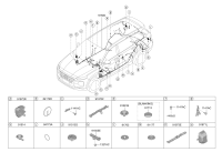 841843X010-PARTITION ASSY-ENG/RM UPR,LH